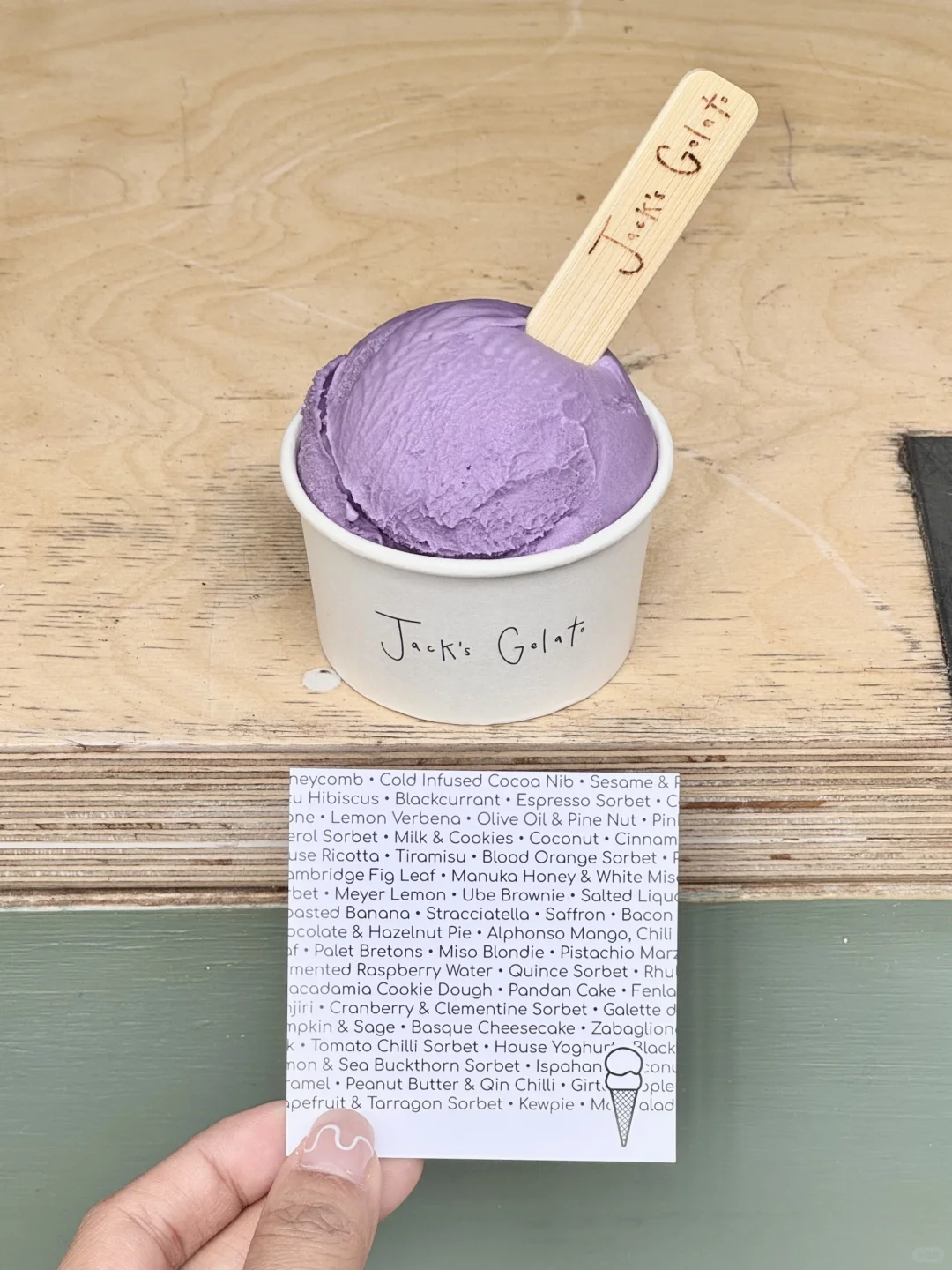 🇬🇧在剑桥吃到人生香芋gelato!!!