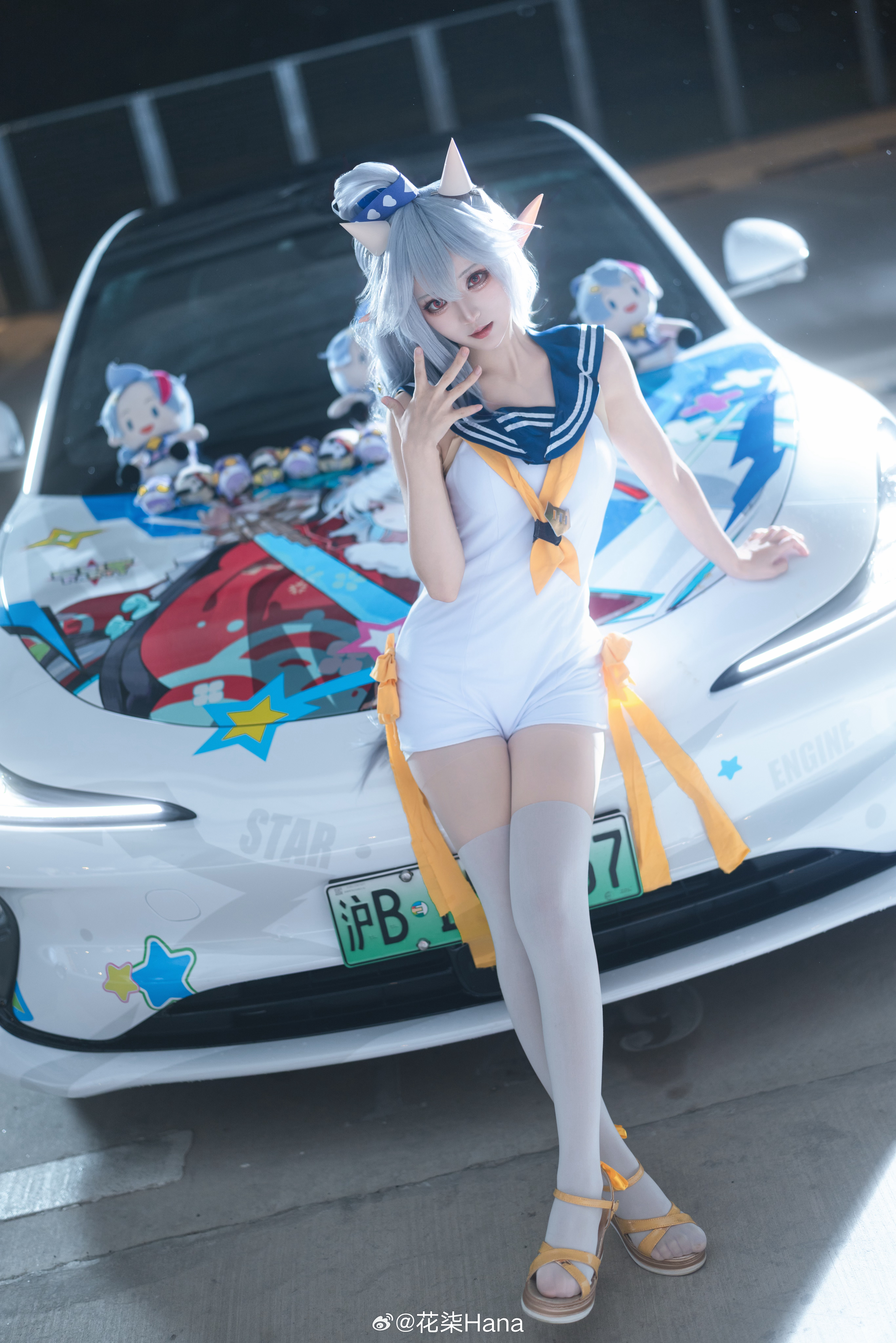 星引擎party[超话]cosplay 才发现这套没发[收到]cp在星引擎展台也