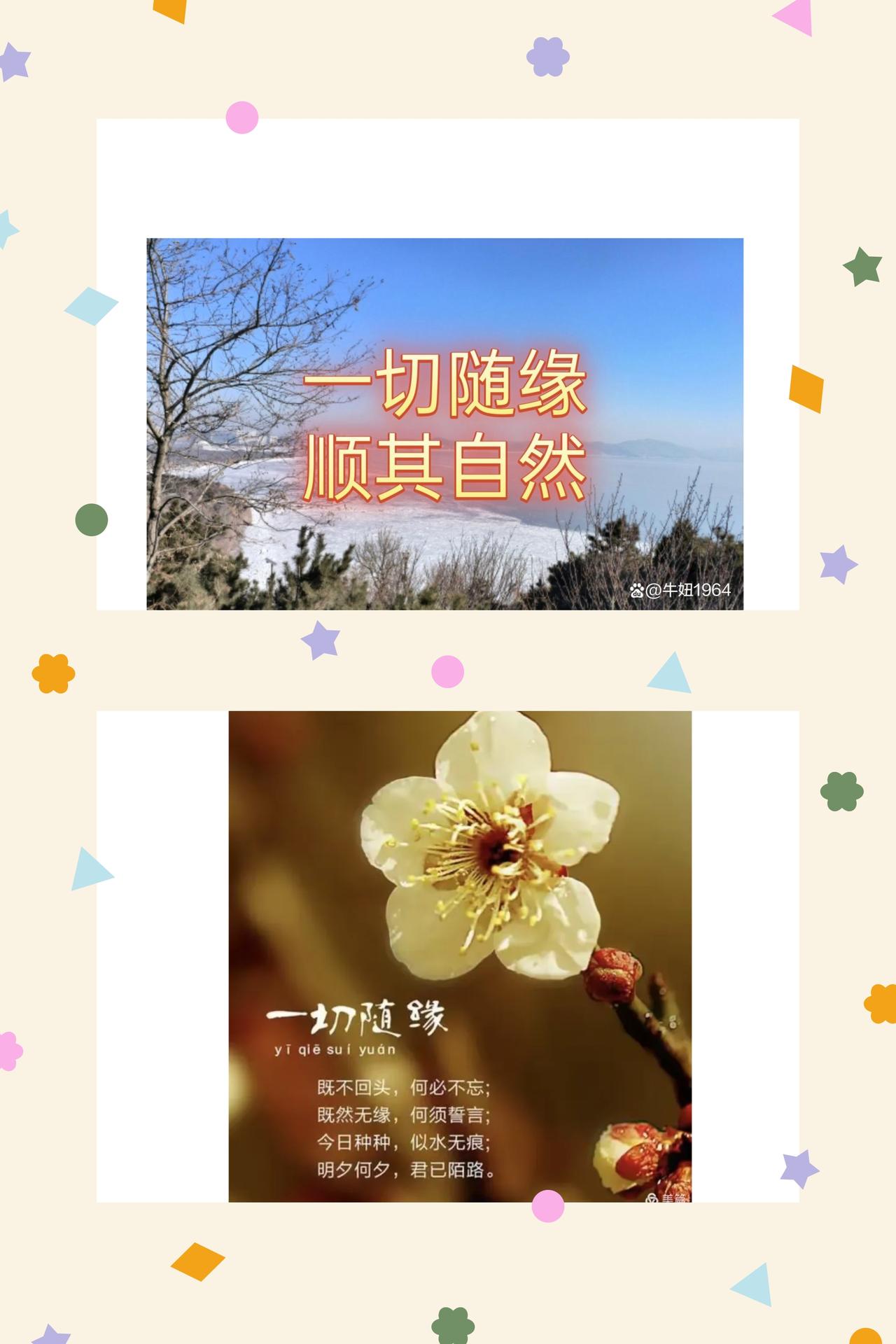 半生过尽，方知随缘
走过半生，历经世事辗转，看过人情冷暖，才慢慢懂得，生活本就是