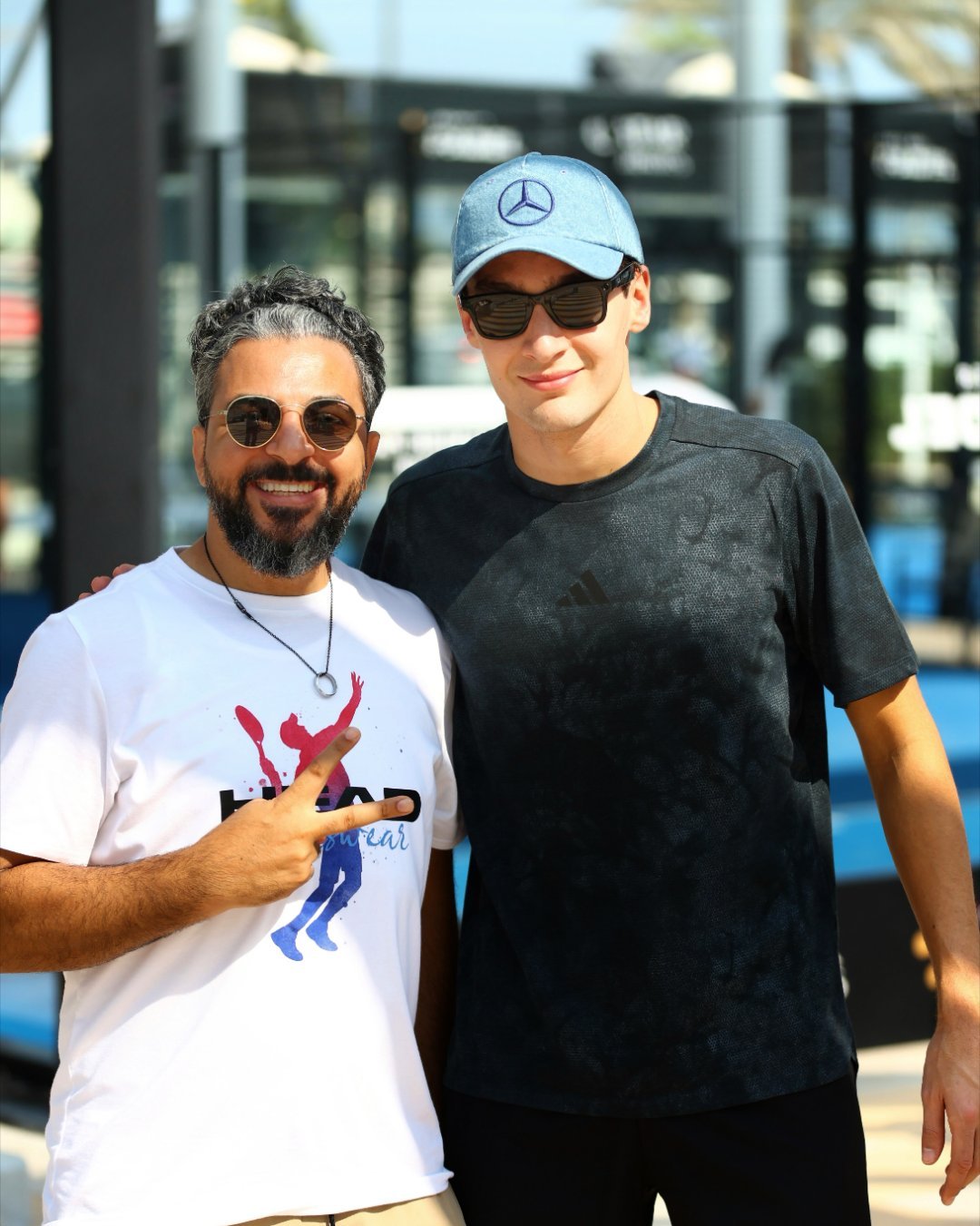 我们仍未知道George到底打过多少Padel——————————博主发了他与几