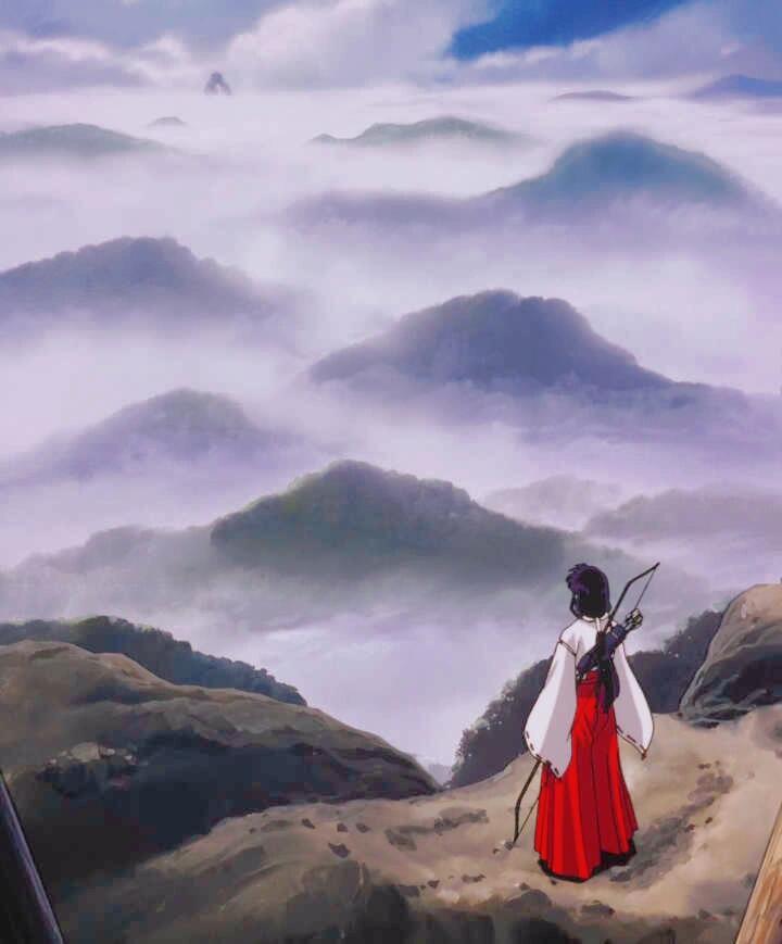 桔梗 每一次她都可以选择黑化，每一次她都选择了苍生，美强惨典范了，用灵魂战斗到最