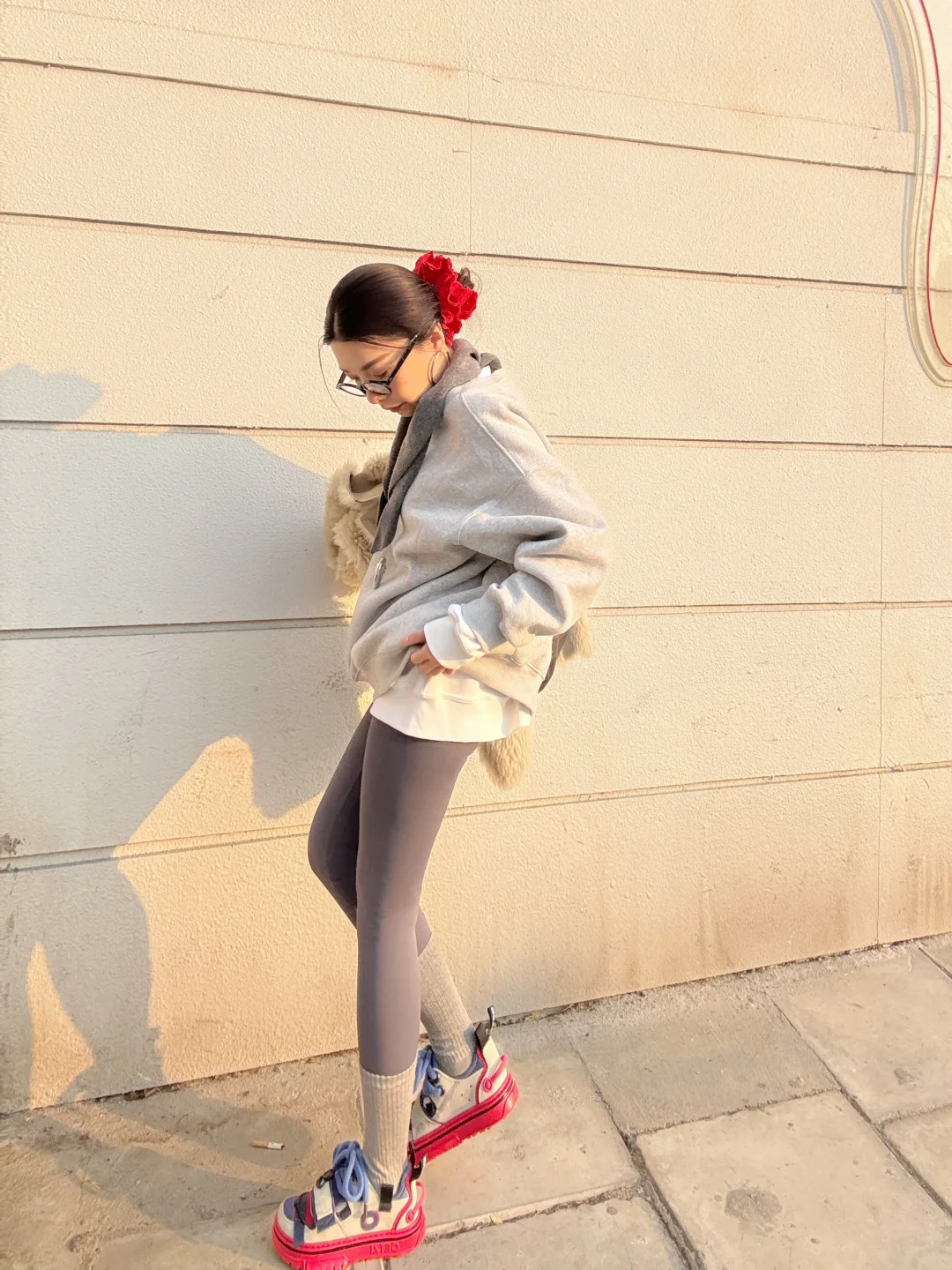 38岁OOTD🌞新年citywalk 早春休闲LOOK