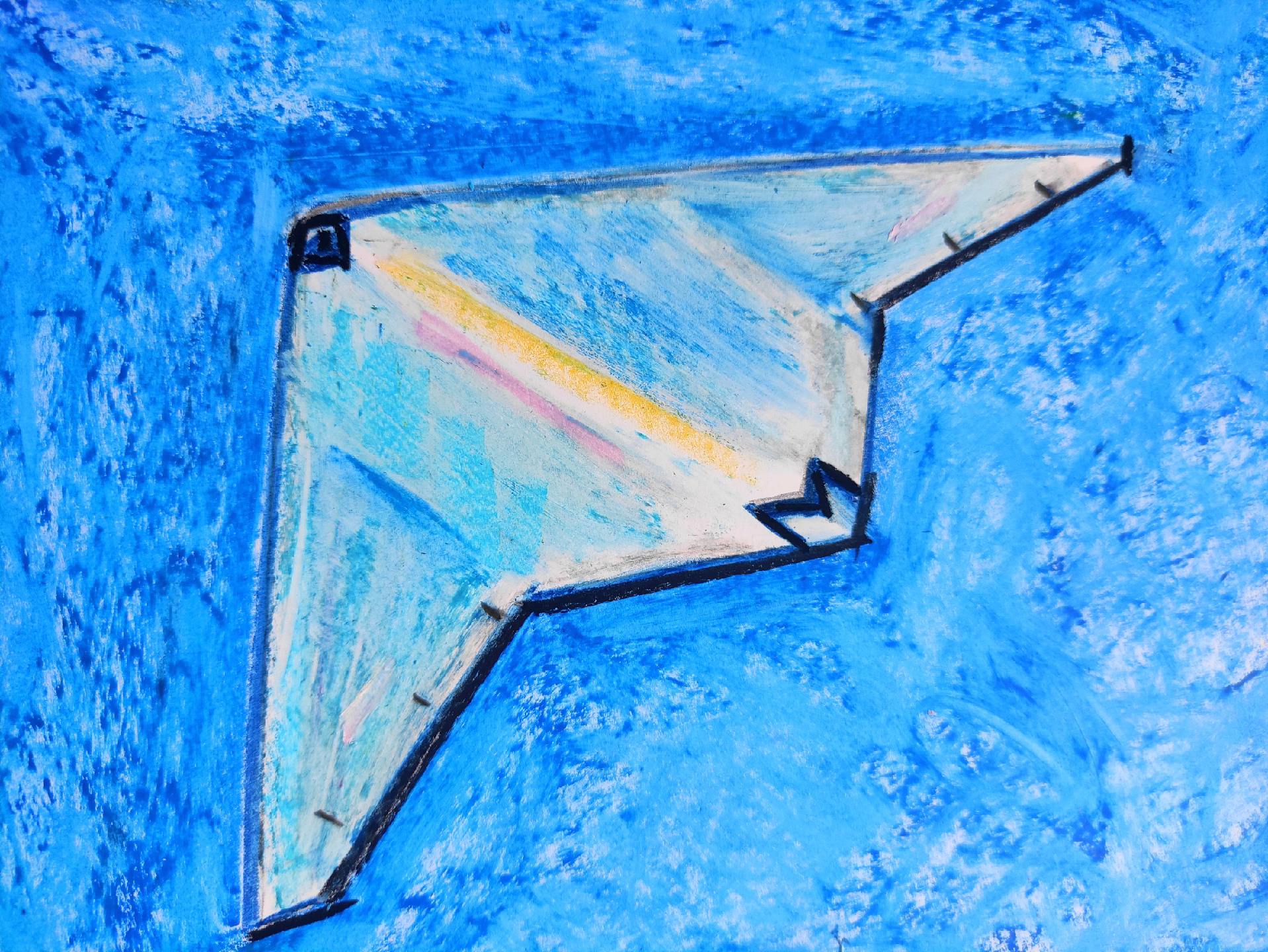 大型隐身攻击11无人机(利剑)