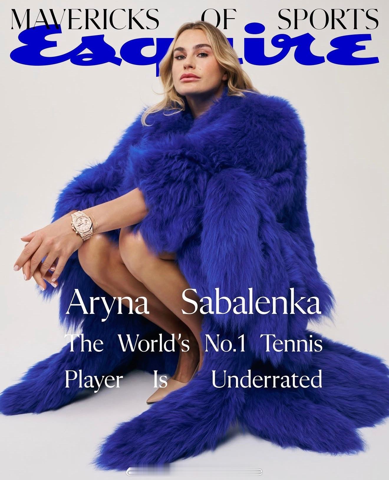 【给萨巴伦卡的杂志封面打分】你会给几分？ 