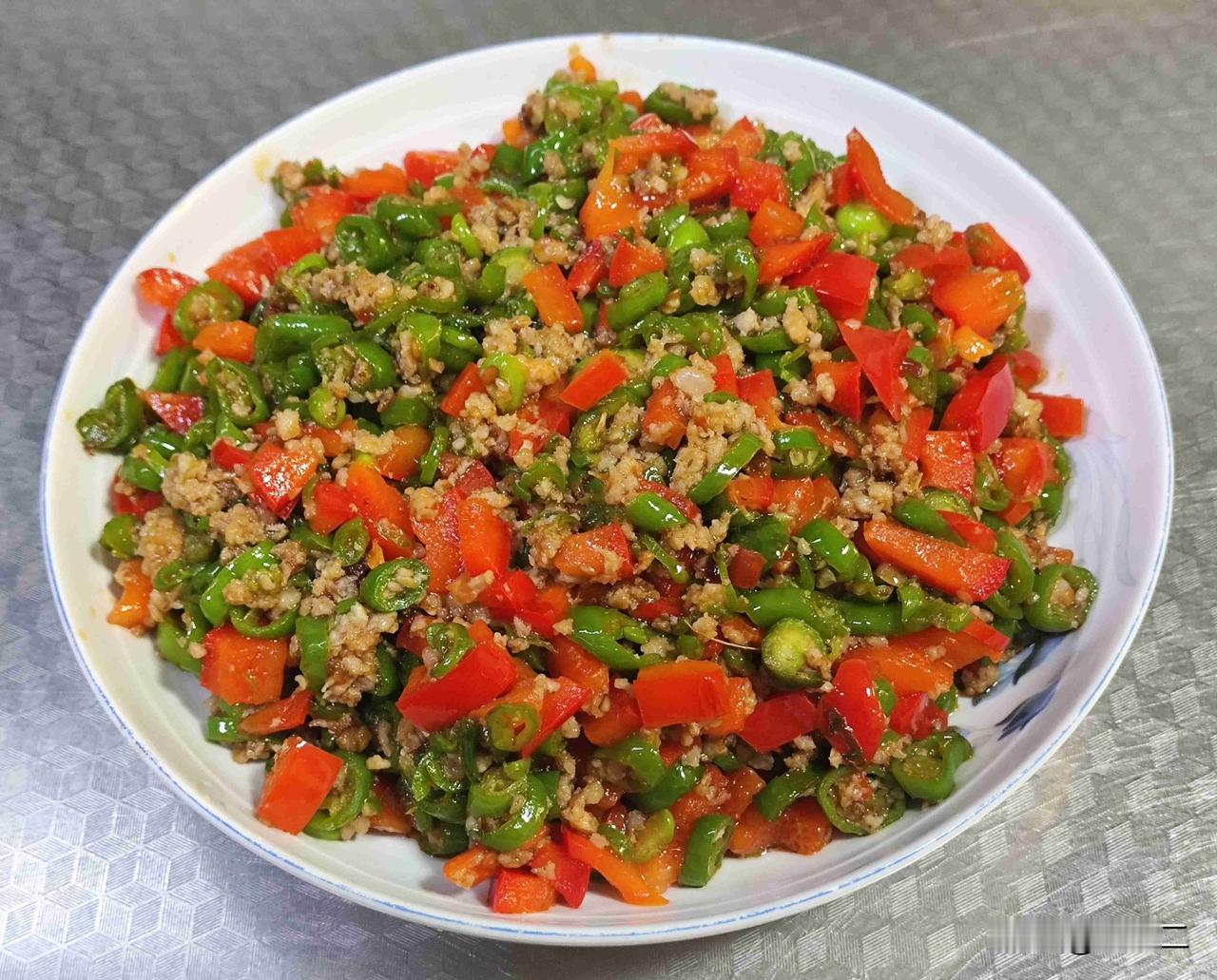 我的今日状态：😁轻松愉快
我这里的天气：☀️晴天

肉末炒青红椒
 
青红错落