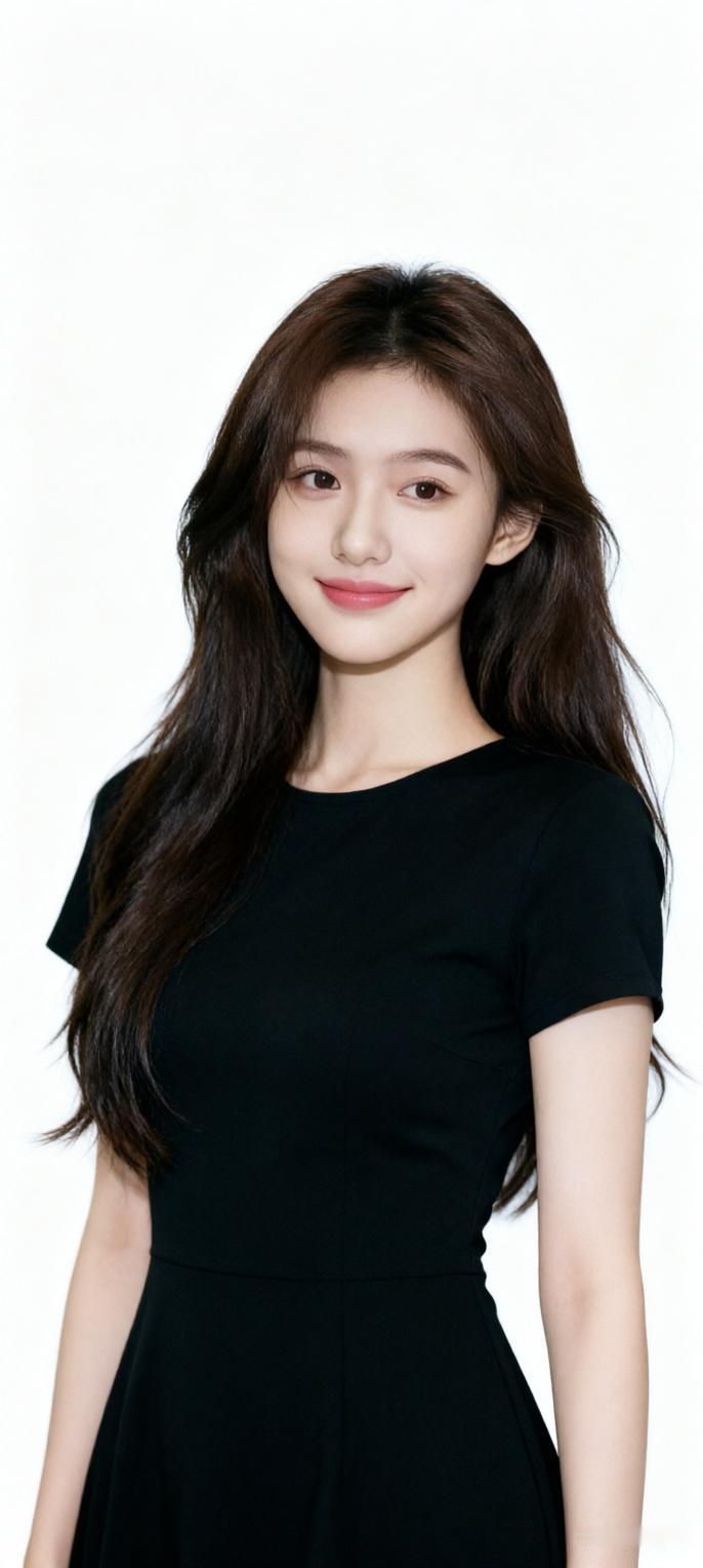 记录我的2026 黑衣美人，笑靥如花。