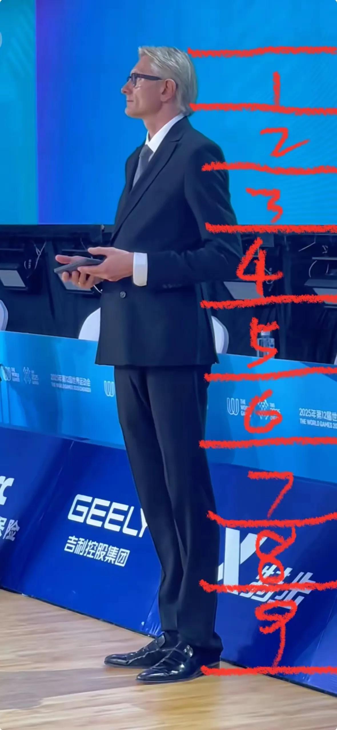 谢尔盖斯·辛金斯被宠坏了，本来是来重庆当拉丁舞裁判的，结果成了网红，有人录下他工