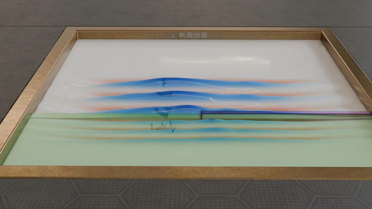 模拟实验：增透膜到底有没有用？
通过模拟直观展示：左边是覆盖紫色增透膜的表面，右