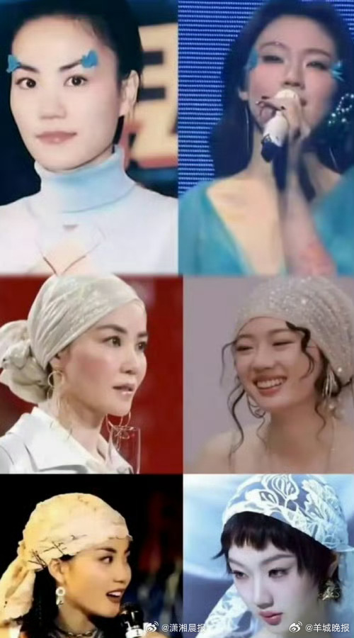 #律师谈单依纯模仿王菲装造是否侵权#近期，单依纯因新歌MV及舞台造型与王菲经典形