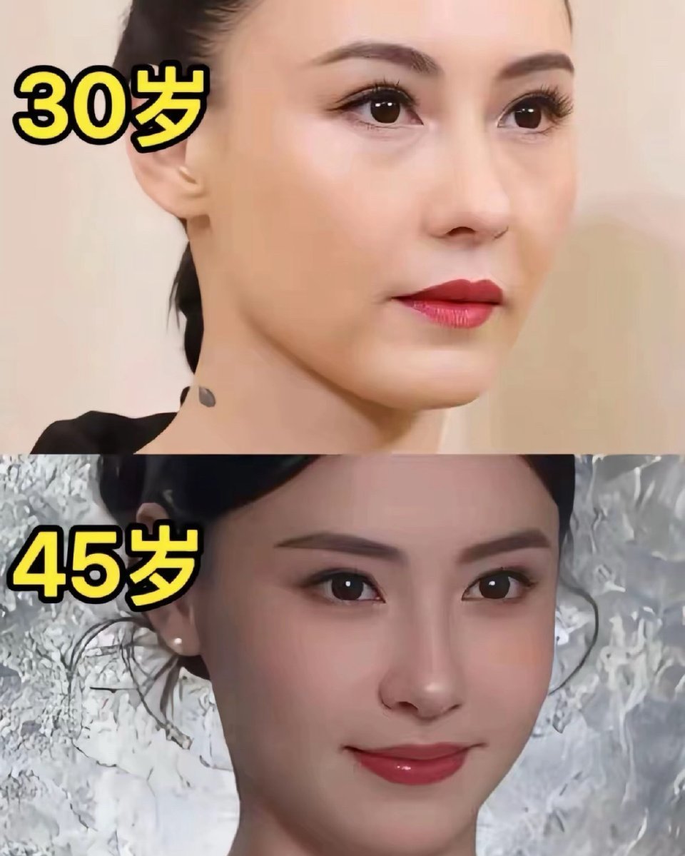张柏芝如何做到越活越年轻的？感觉她的状态好好，离开谢霆锋，她又做回了那个颜值巅峰