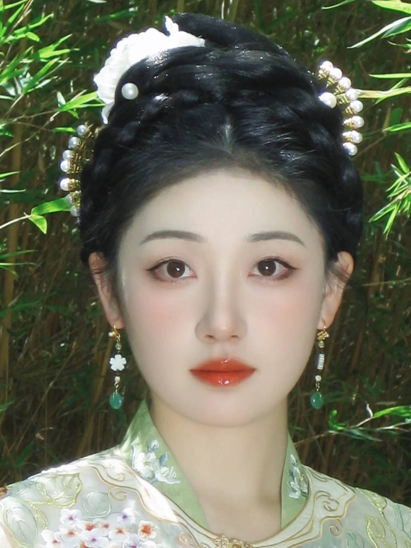 若非群玉山头见，会向瑶台月下逢。