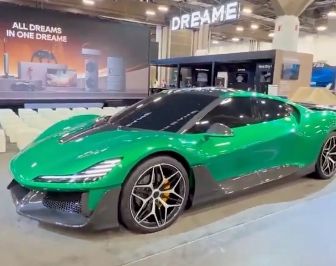 2026ces 追觅这款电动超跑在 CES 2026 亮相比预想中更有看点，19
