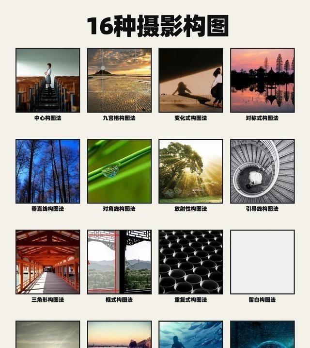 16种摄影常用构图法！一看就会！ 同一个公园、同一部手机，有人拍出来像随手记录，