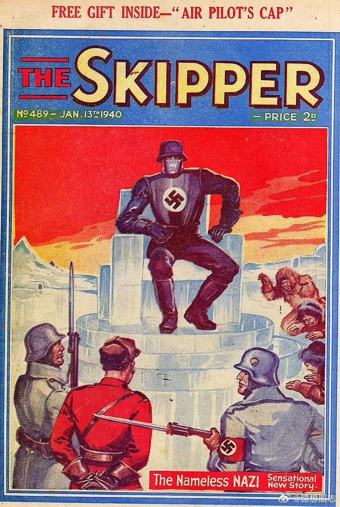 早期英国漫画……从二十世纪三十年代到五十年代。《热刺》（The Hotspur）