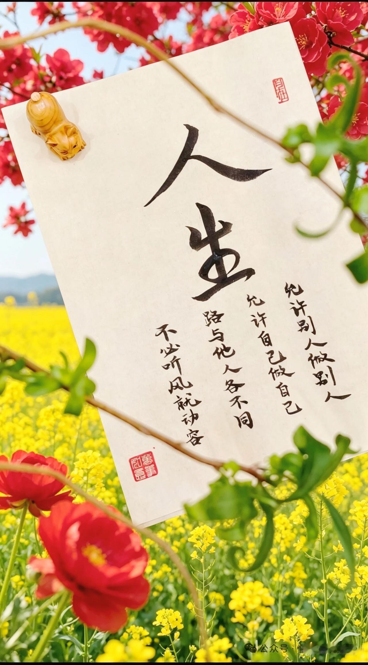 肩上有担，
心中有光，
脚下有路。
勇敢面对失败，
是成长必经之路。
梦想不会自