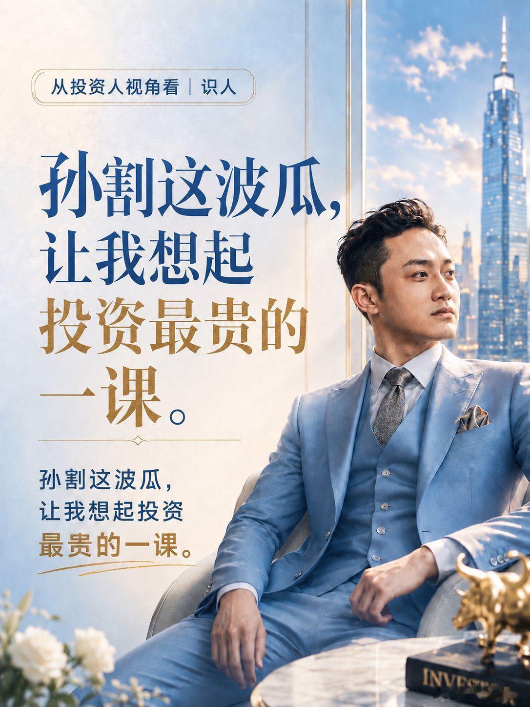 一个人的底线，比他的能力重要一万倍。孙割这波操作，真是让人失望，怎么能做出这种。