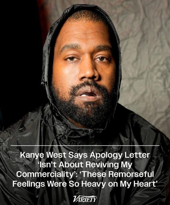 侃爷回应登报道歉侃爷称登报道歉与新专辑无关 近日，侃爷Kanye West登报道