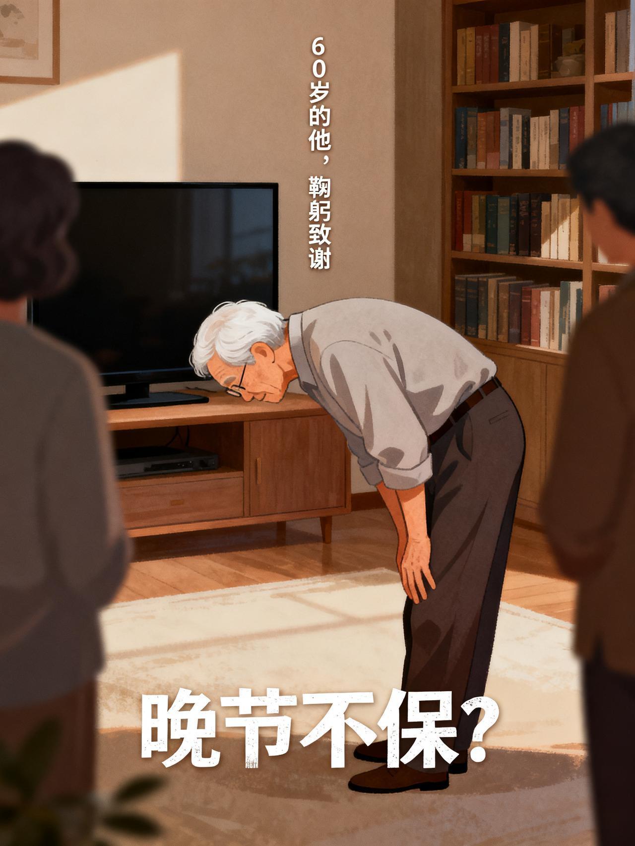 60岁水均益直播鞠躬，被骂晚节不保，网友：缺钱养国外的孩子？
60岁的水均益直播