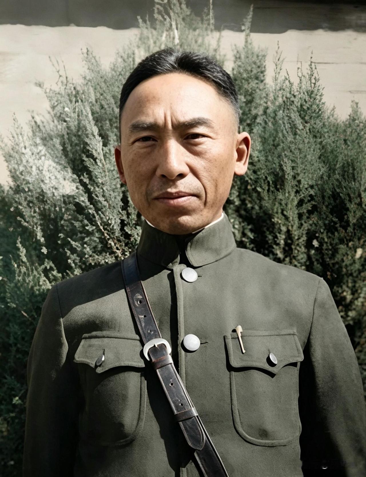 这是解放时期因部下出卖导致起义计划失败而被捕牺牲的国军高级将领黄樵松。一九四八年