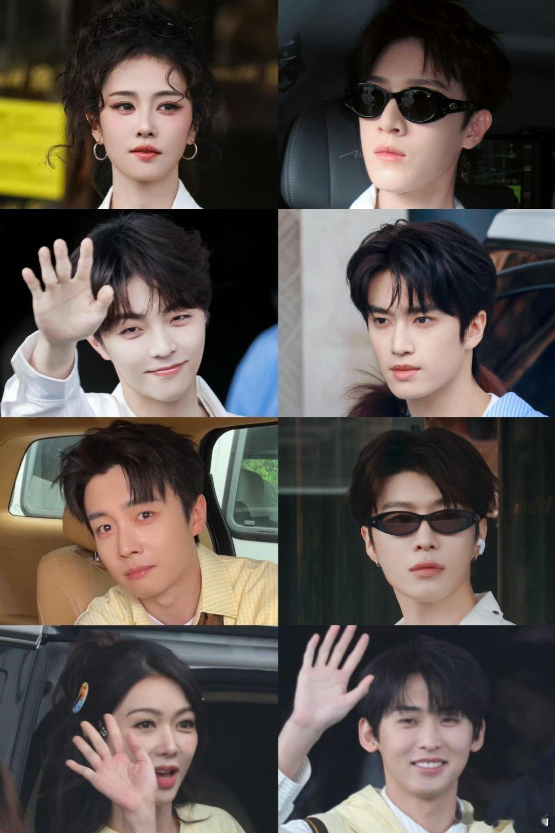 奔跑吧泉州录制路透白鹿、李昀锐、范丞丞、陈立农、张康乐、唐九洲、翟子路、薛凯琪 