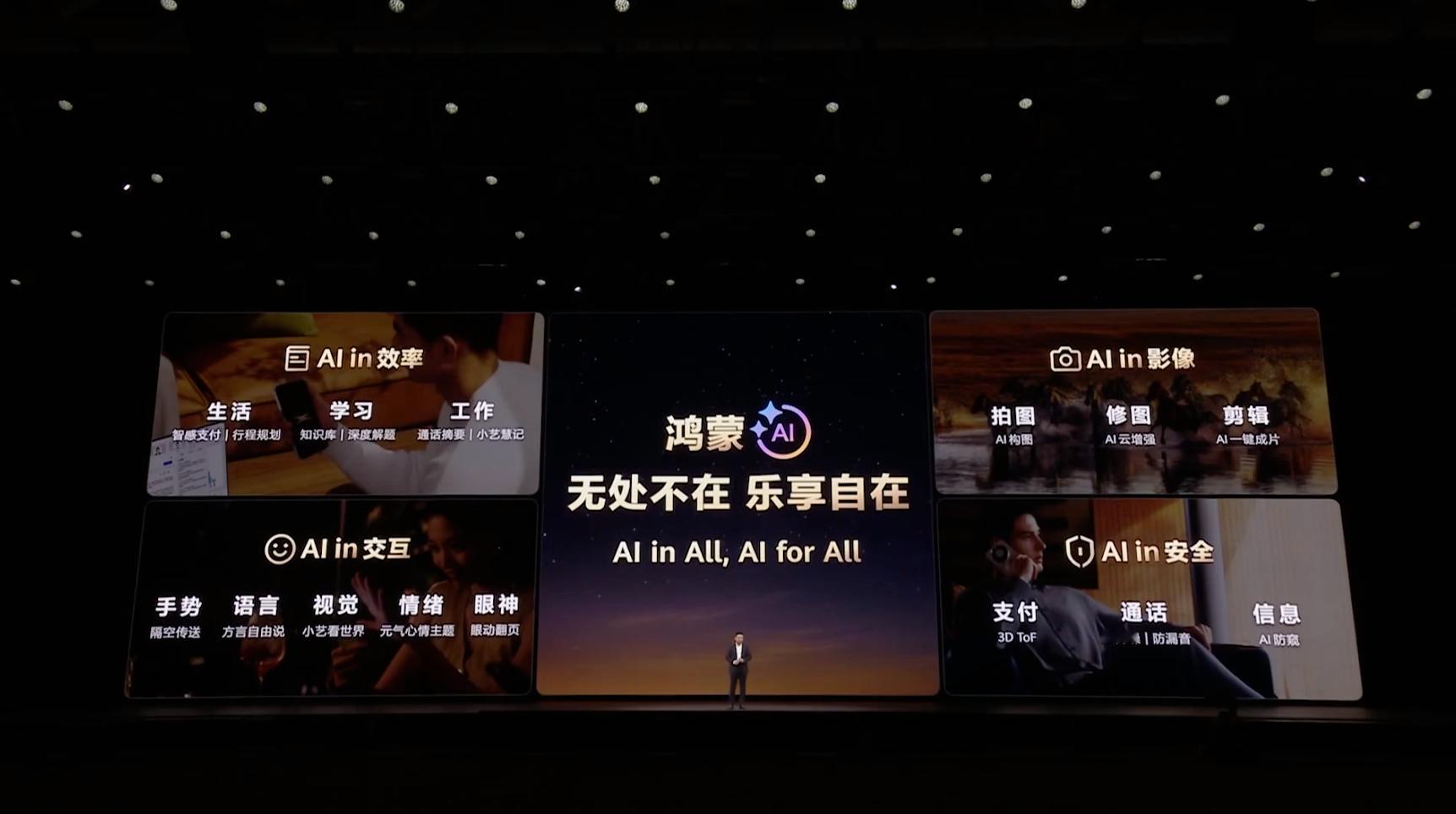 这会的鸿蒙生态覆盖更加完全了，速度是真快。全场景基本上都可以支撑住，包括生活上面