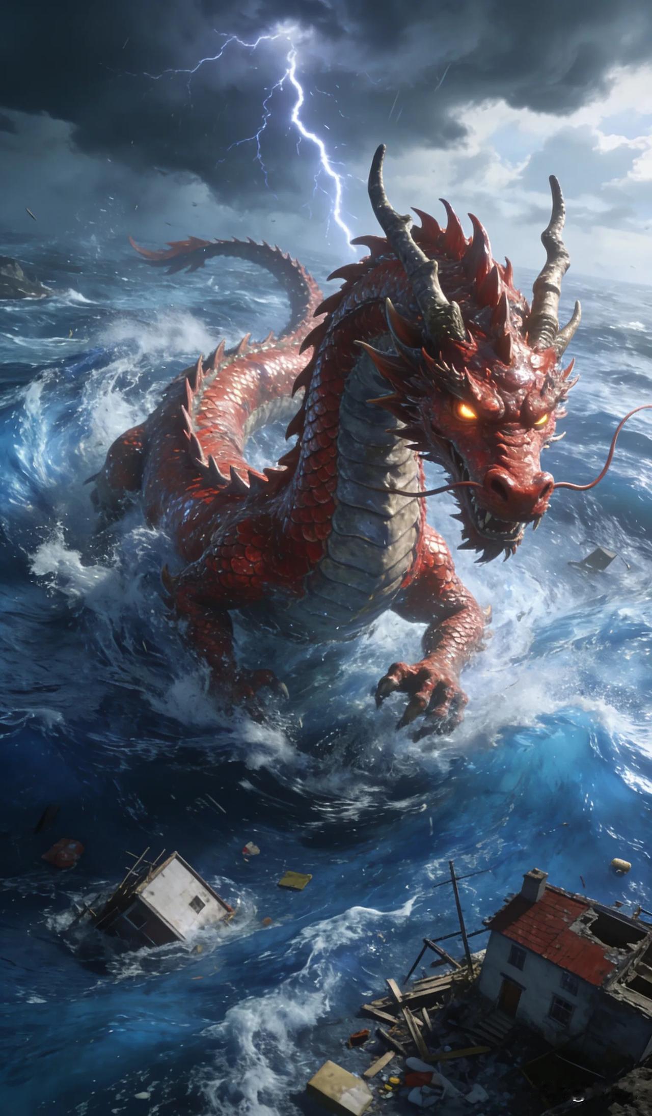 话说早些年，黄河边上有那么一伙子人，日子过得挺安稳。为啥呢？因为河里头有条老龙，