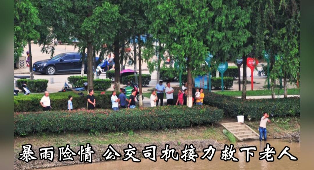 惊心动魄！济南暴雨老人被急流冲走，两名公交司机接力救人
 
危难时刻，尽显担当！