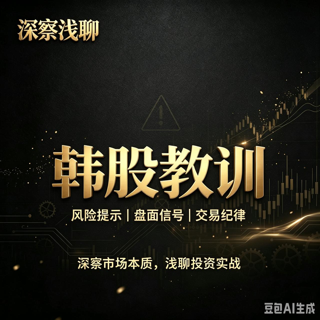 韩股翻船了，但给A股上了一课：只抱团科技，没有压舱石，迟早要翻

一个健康的市场