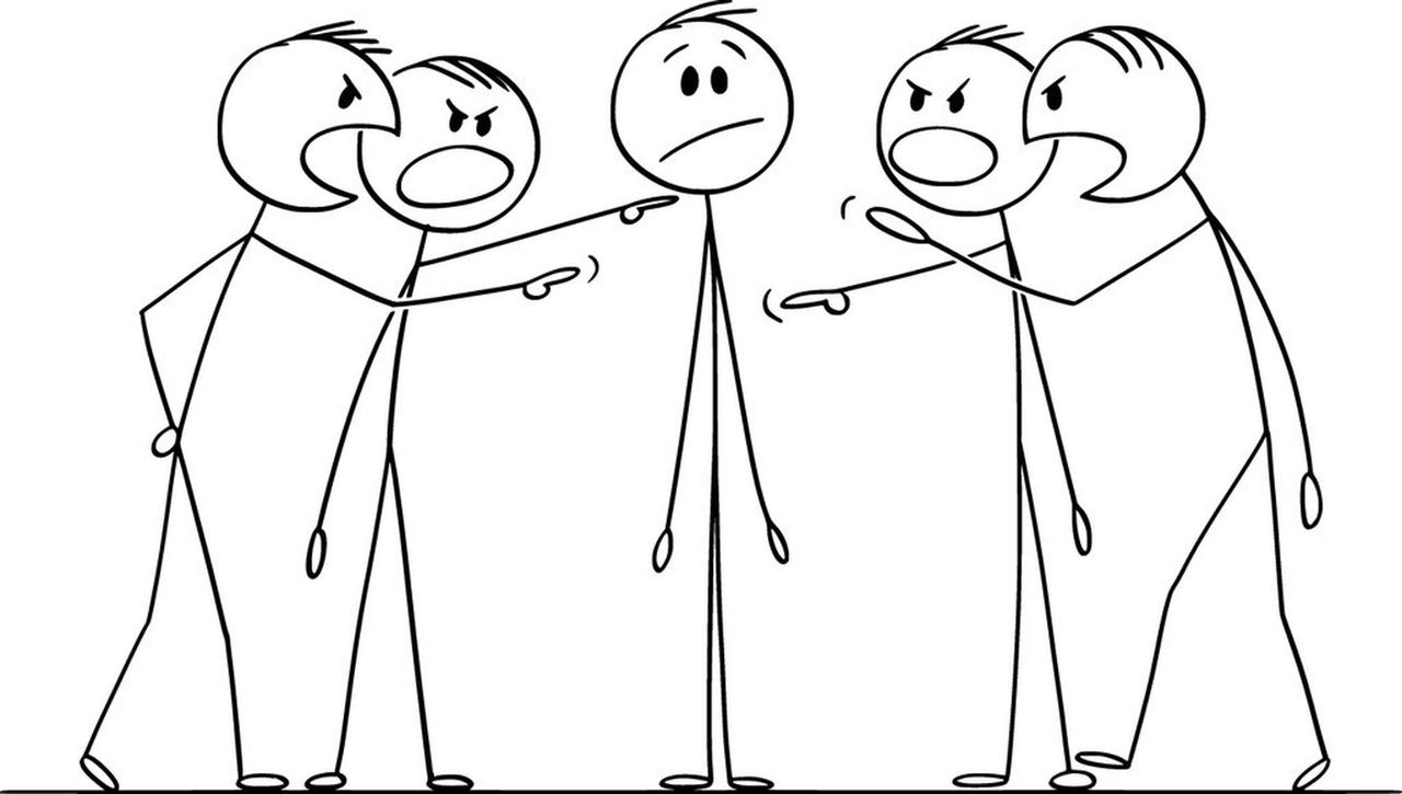 和不讲道理的人讲道理，那基本是白费力气，甚至会让自己受伤。
这种人在“讲道理”时