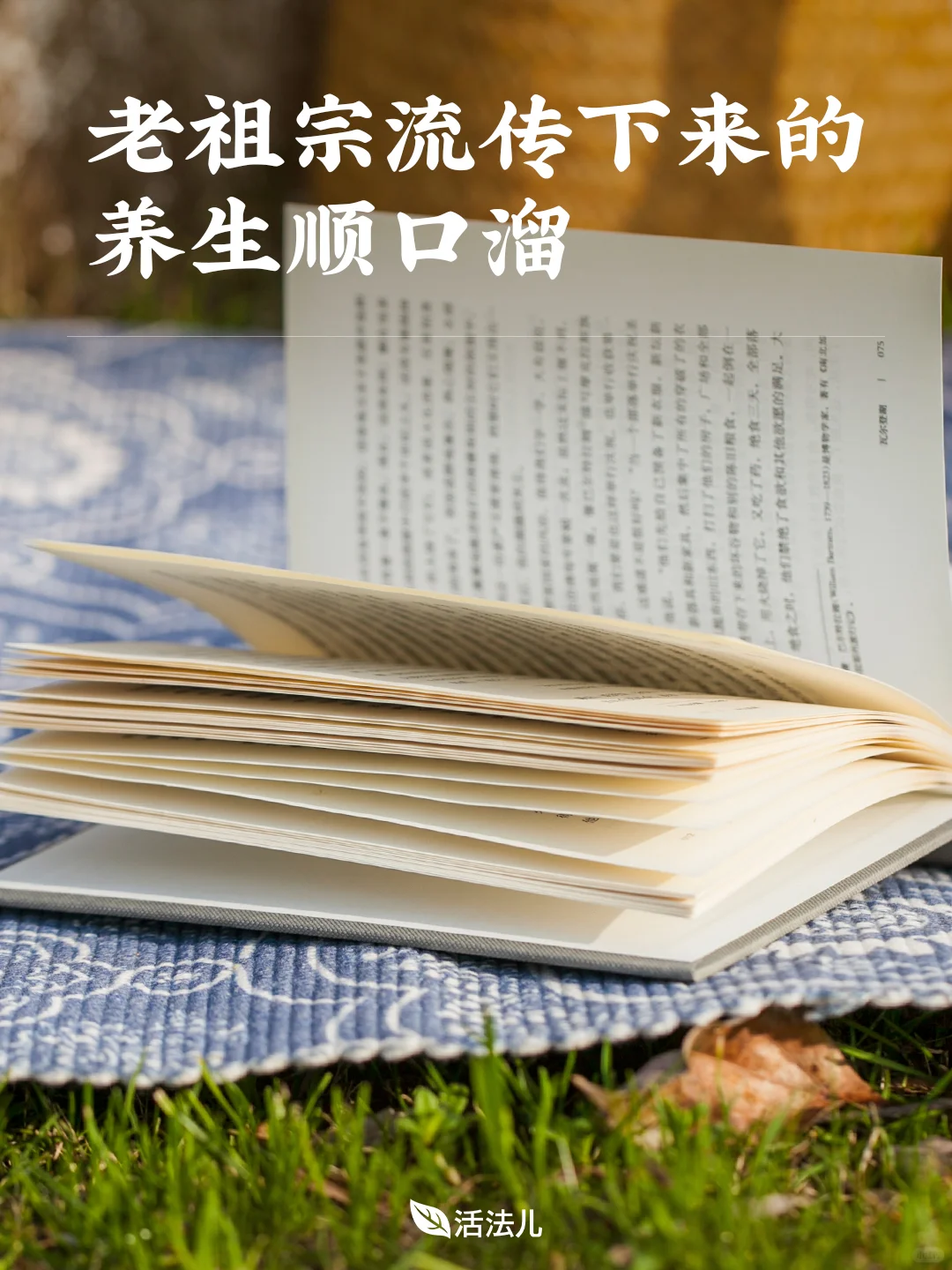 老祖宗流传下来的养生顺口溜