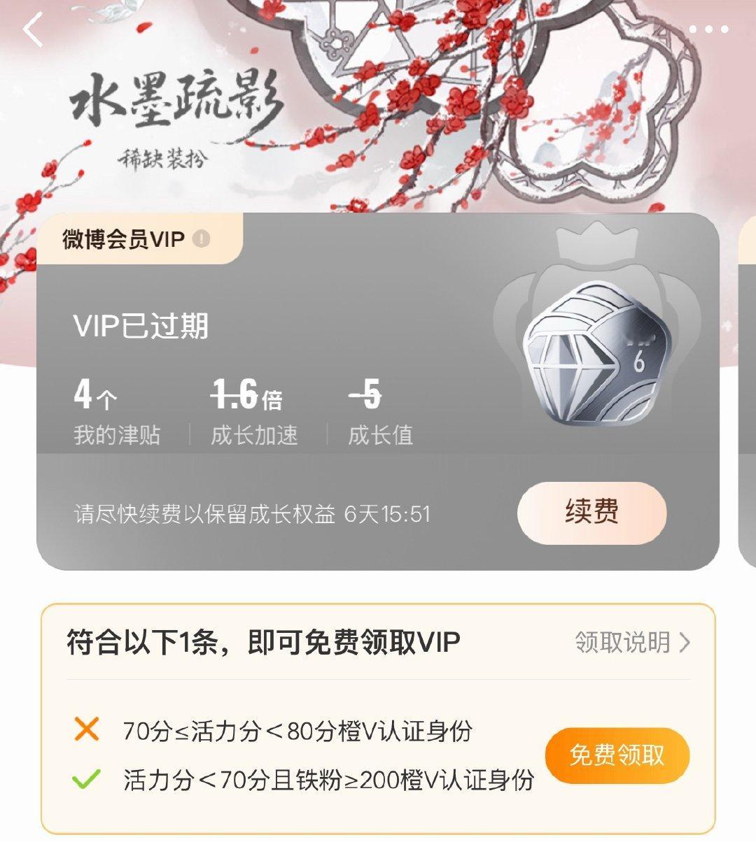 橙b有免费的vip