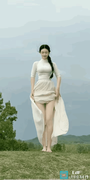 舞美人更美，给人以美的感受。 