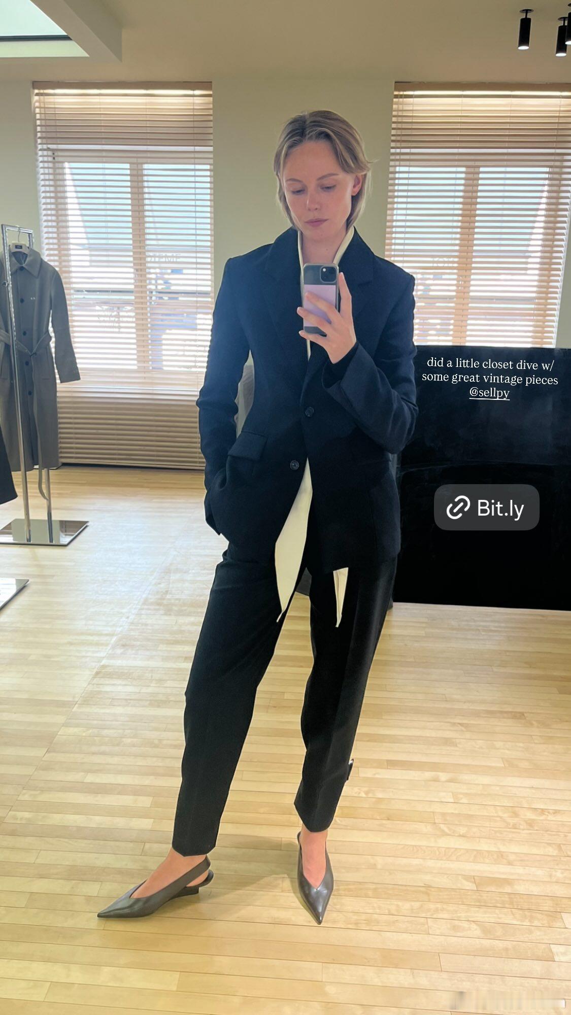 frida gustavsson弗丽达古斯塔夫松分享古着新穿搭，这身高外形撑什么