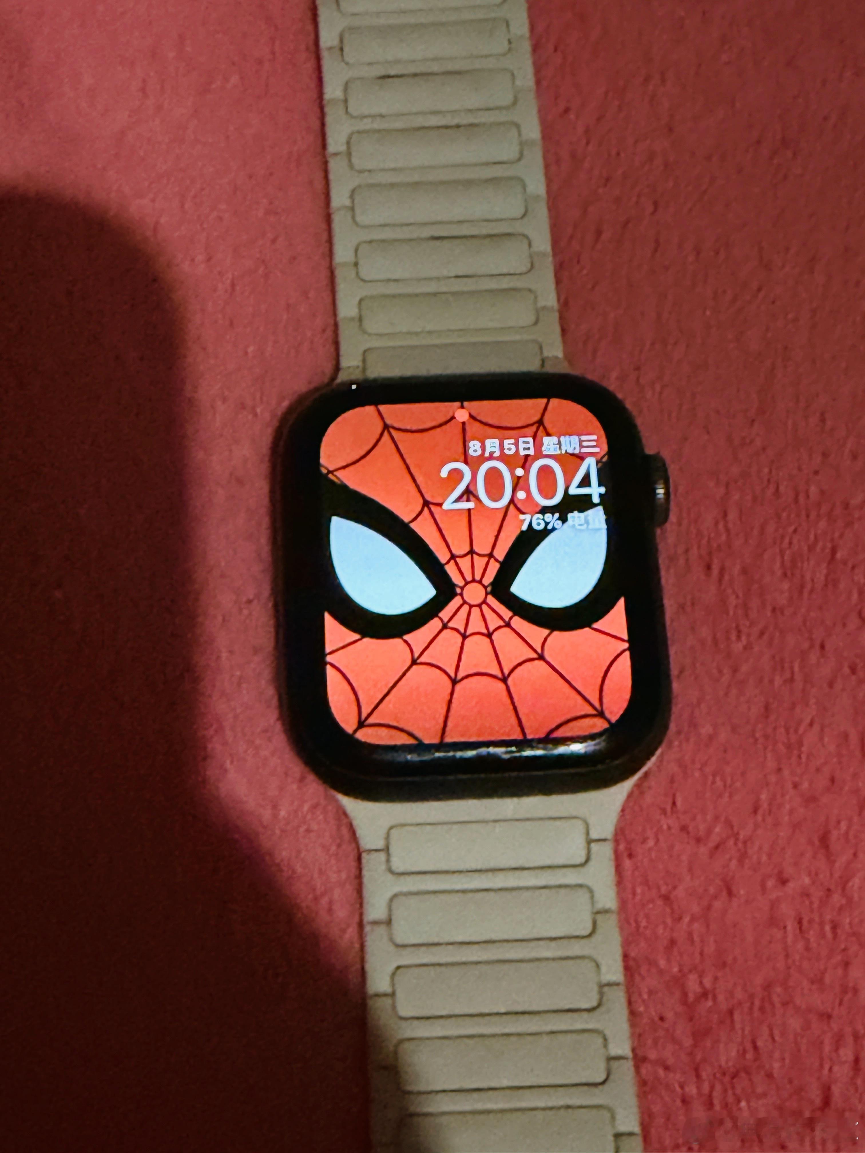 新换的表盘～ Spider-Man 蜘蛛侠蜘蛛侠 杭州