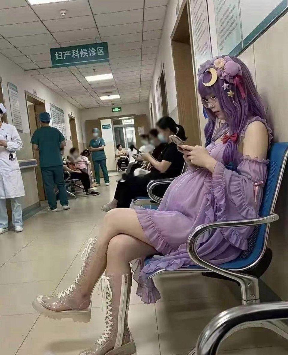 现在的孕妇都这么时髦的吗？ 