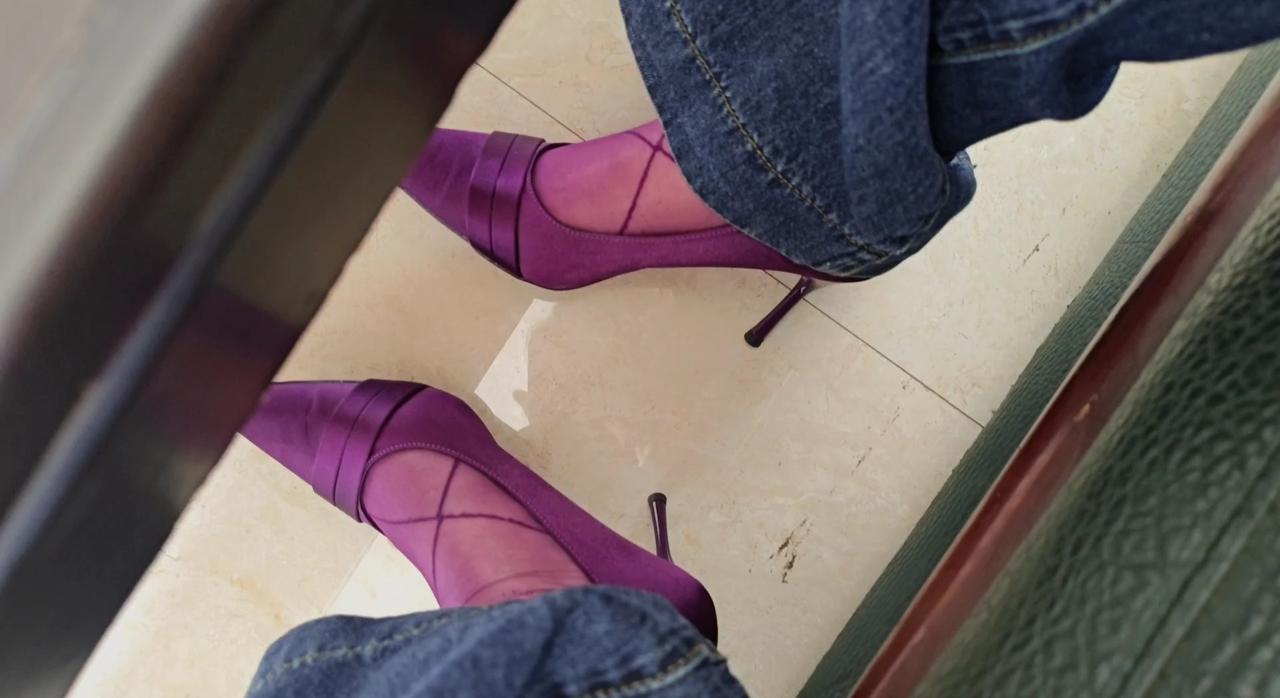 最后一次穿这双紫极光 ​​​