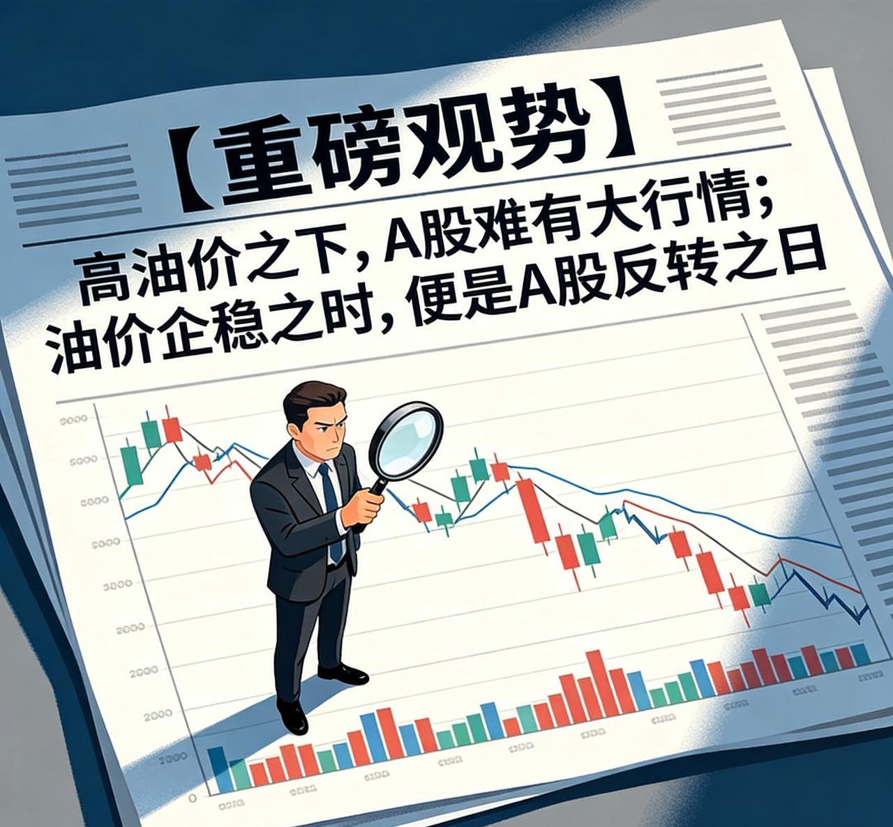 【重磅观势】高油价之下，A股难有大行情；油价企稳之时，便是A股反转之日
 
提示