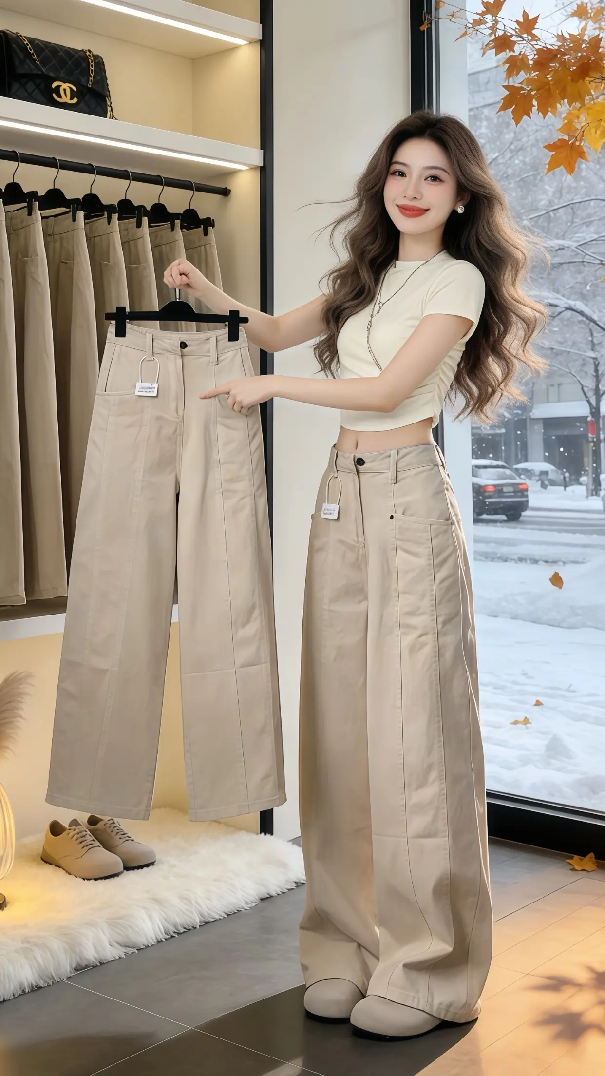 适合梨形身材的宝藏裤子推荐 通勤搭配 显瘦显高显腿长裤子 初春穿搭 百...