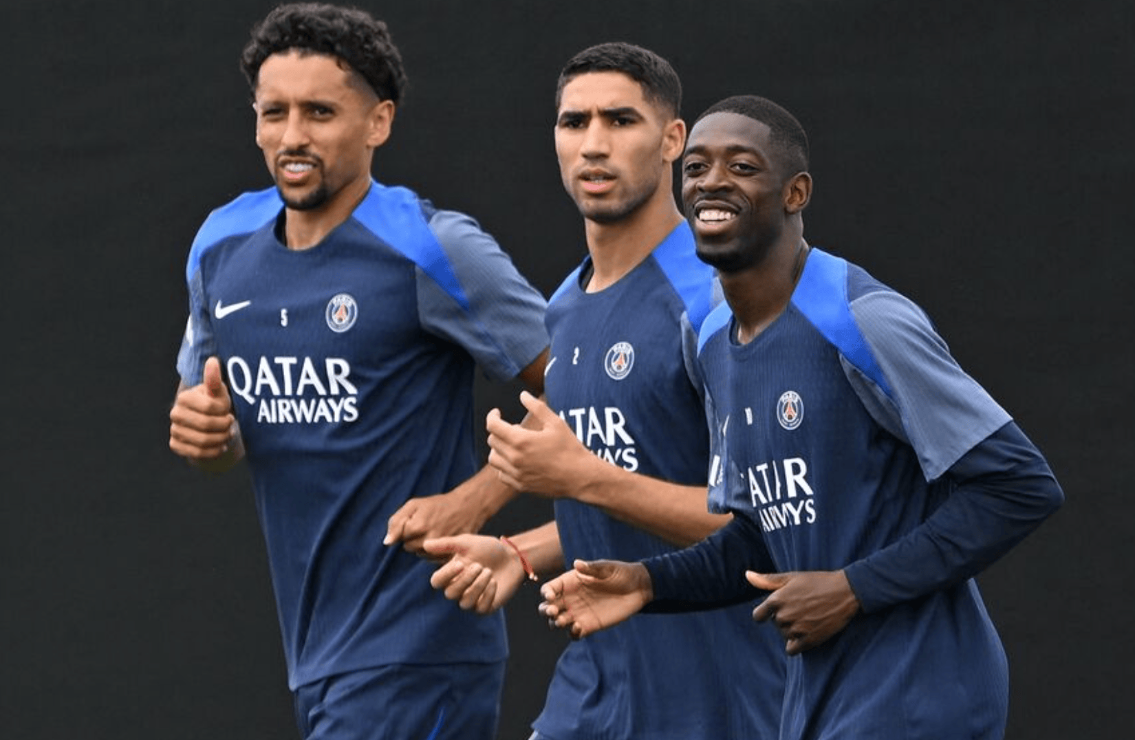 巴黎月薪排名：登贝莱156万欧登顶，马尔基尼奥斯哈基米随后