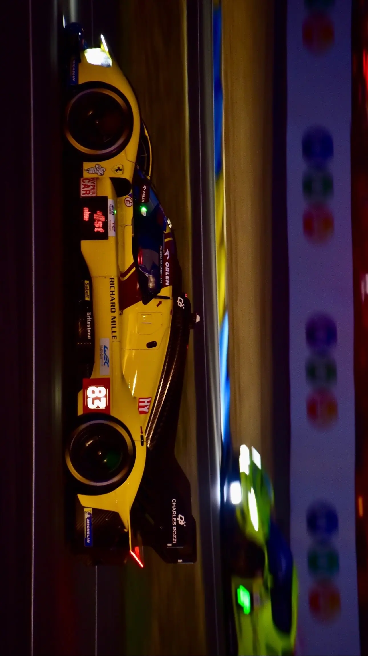 今晚21点30正赛发车 这是练习赛里的hypercar组别的夜间 谁会赢呢
