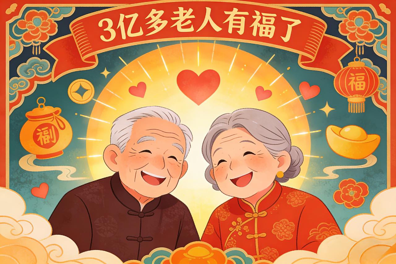 四部门联合发布！
3亿多老人有福了……
 
12月12日，国家卫生健康委、国家医