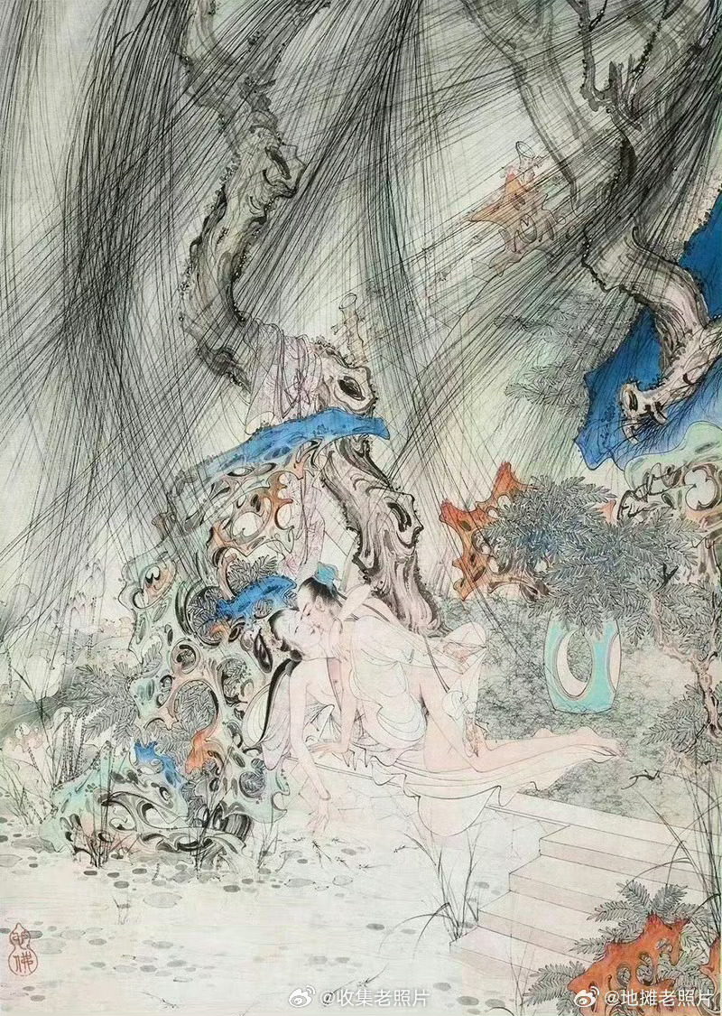 1946年，上海。民国画家胡也佛之妻染肺痨，无奈囊中羞涩，无以为医。《金瓶梅秘戏