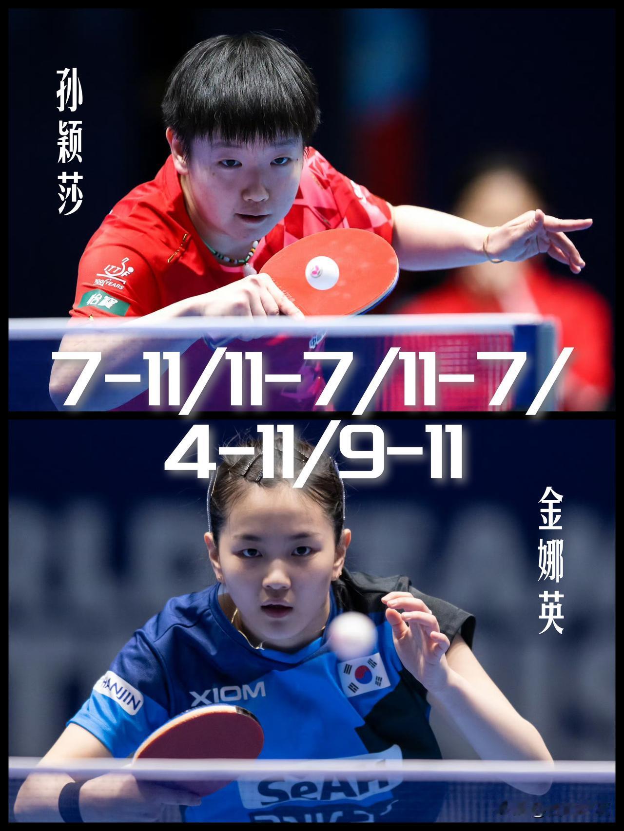 【有惊无险！孙颖莎即便低谷也超级能抗！】

女团1/4决赛，国乒对阵韩国的比赛第