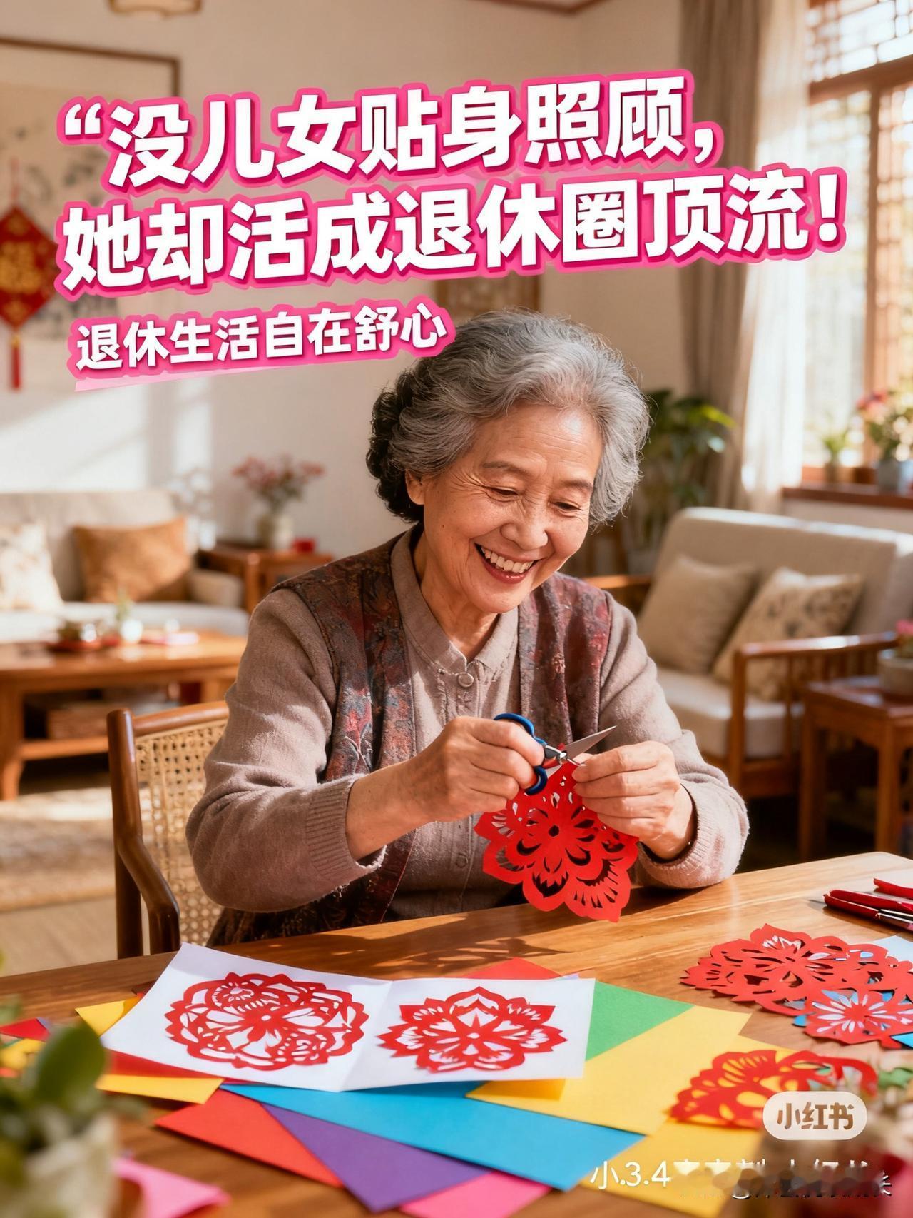 没儿女贴身照顾，退休金刚够花，她却活成了退休圈的“顶流”！
 
小区里的张阿姨，