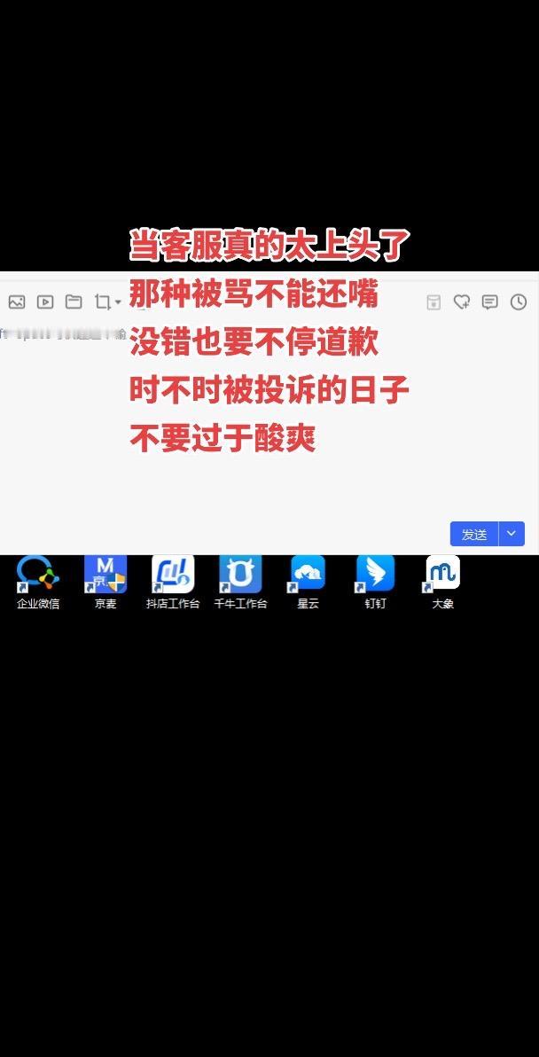 什么都是假的，只有每天哄着自己上班才是真的😬居家客服 云客服 某宝客服 当客服