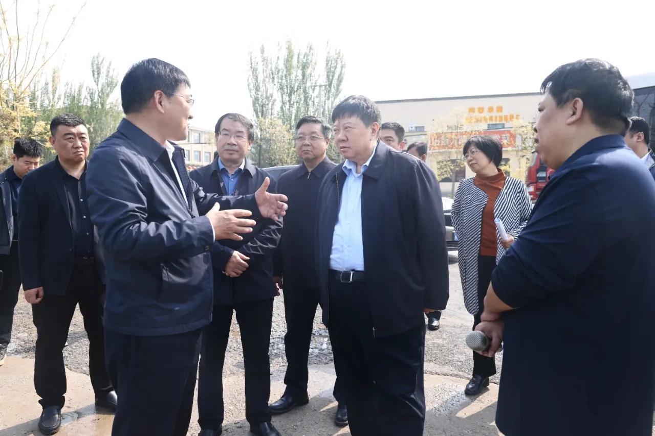 李雪荣督导检查石家庄东部现代物流枢纽基地建设情况

4月8日，市推进现代商贸物流
