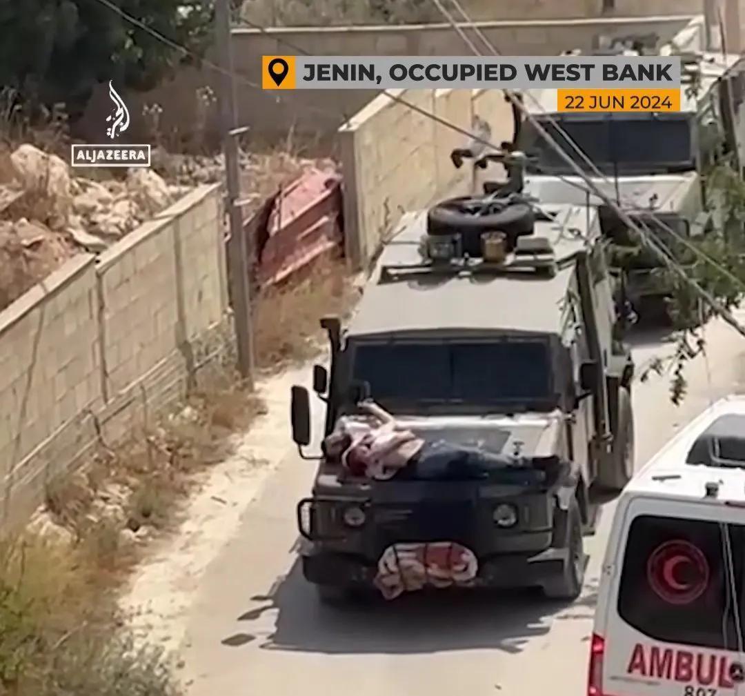 突发新闻：多家外媒今日（6月25日）报道，以色列军队在约旦河西岸城市杰宁的一次行