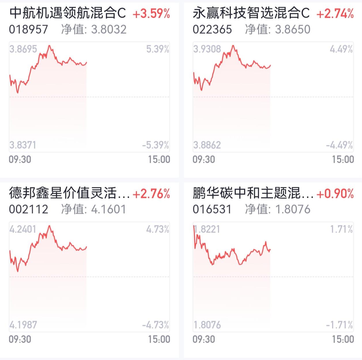 🔥午盘播报：CPO赛道火力全开！三只核心基净值报喜！
 
家人们，午盘收啦！今