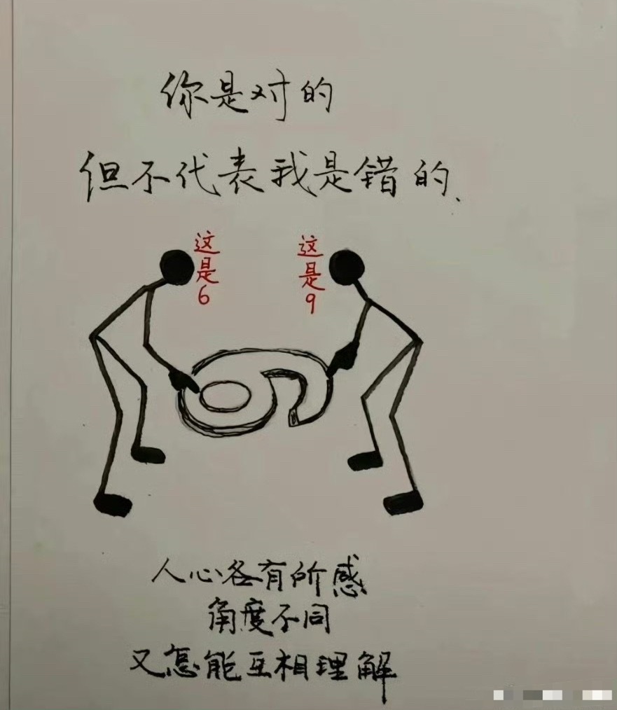 角度不同，又怎能互相理解？ ​​​
