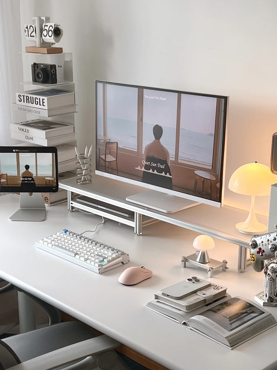 ins风书桌改造｜提升工作幸福感